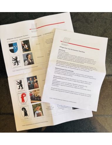 Jeu de cartes de la commission de matériel & des costumes